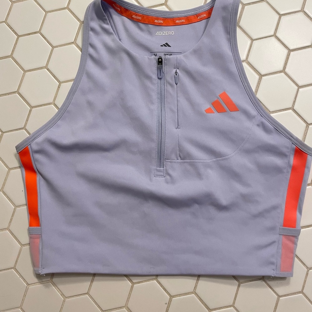 Adidas Running Race Crop Top